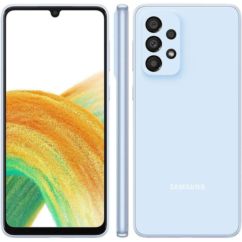 Usado: Samsung A33 128 GB Azul - Regular
