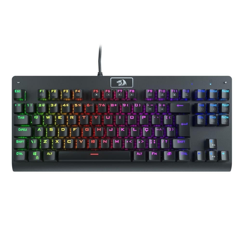 Teclado Gamer Redragon K568RGB-2 RGB Preto