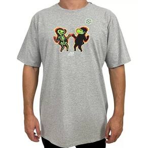 Camiseta Lost Shocked WT24 Masculina Mescla Médio