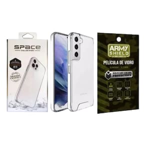 Capinha Space Collection Premium Para Galaxy M54 + Pelicula