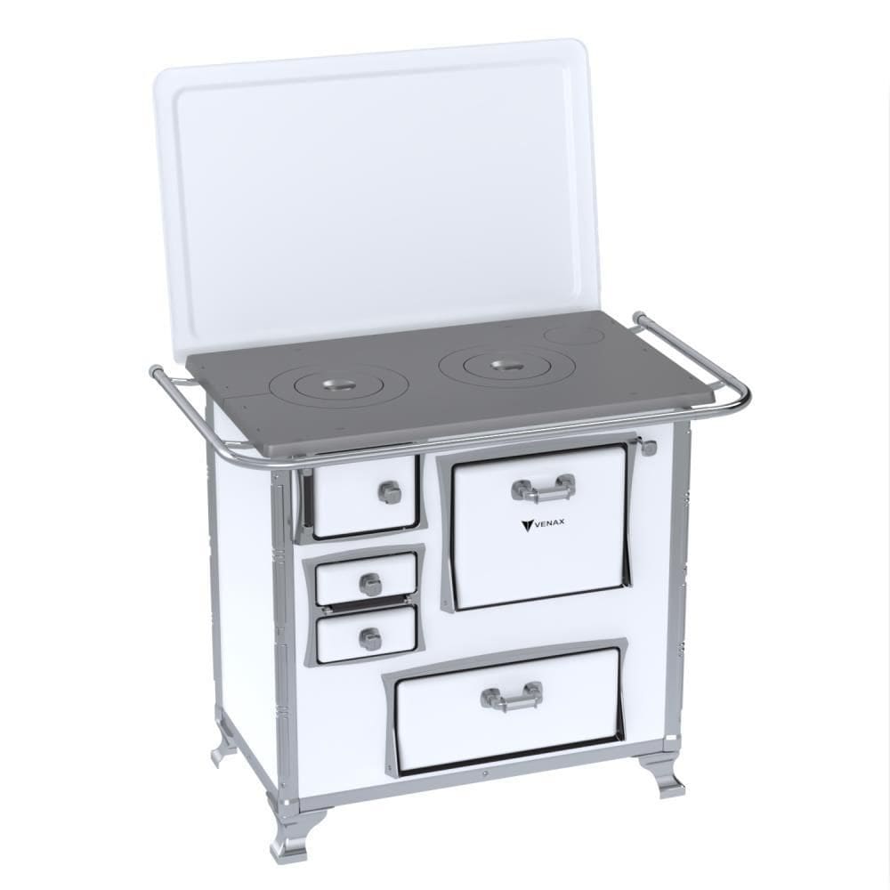 Fogao a Lenha GII N 1 Gab Branco com Tampa