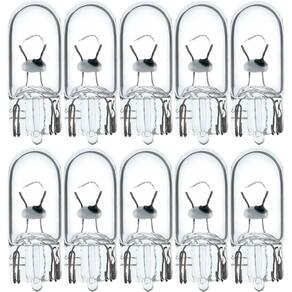 Kit 10 Lâmpadas Esmagadas T10 12v Carros 5w Hella