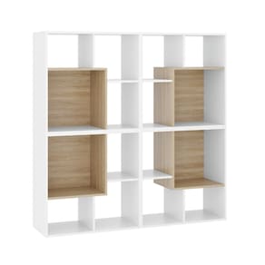 Nicho Organizador Conjunto com 4 Unidades Sonho Branco/Aveiro