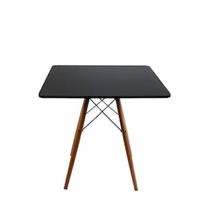 Mesa De Jantar Quadrada 80X80 Cm Eiffel Pés Palito Maravilha