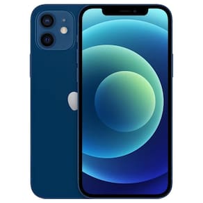 Usado: Iphone 12 128 GB Azul - Muito Bom