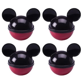 Kit 4 Porta Objetos Lembrancinha Aniversário Mickey 220ml - Plasútil
