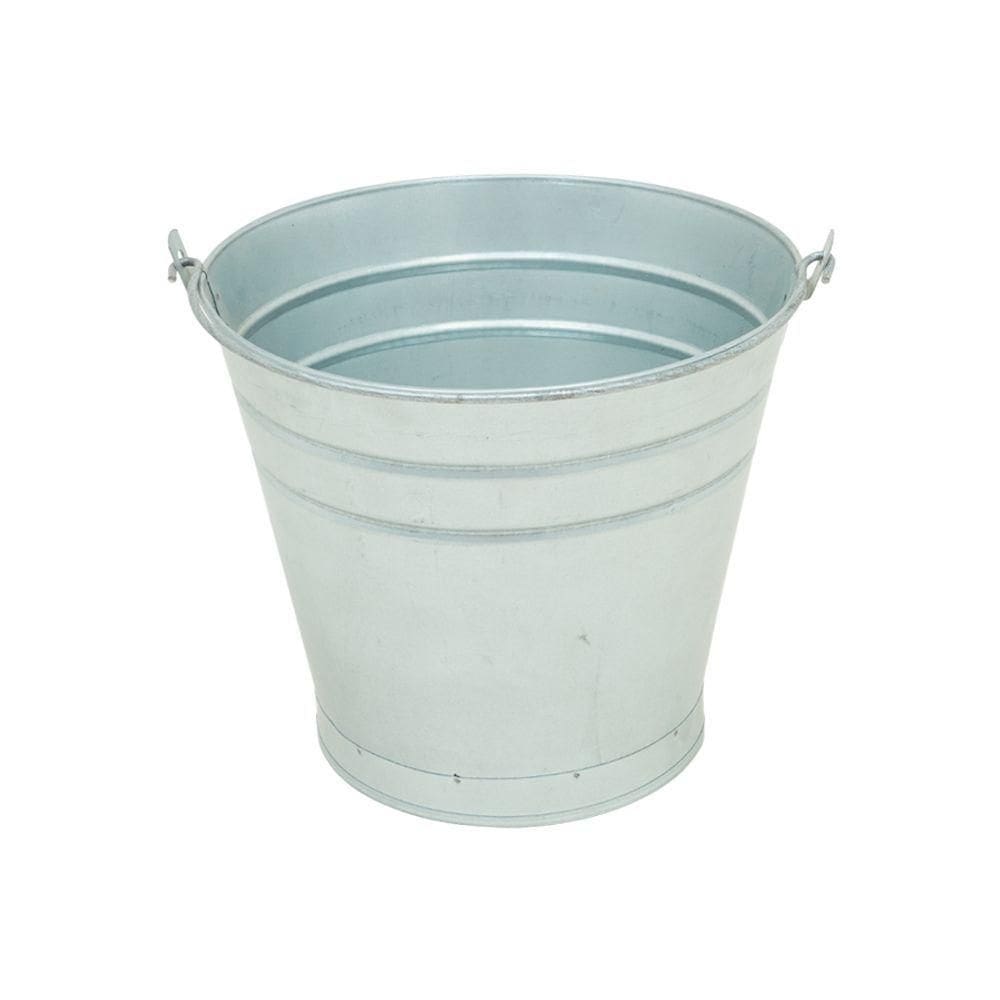 Balde Cônico Multiuso 4 Litros Aço Galvanizado - Gudim