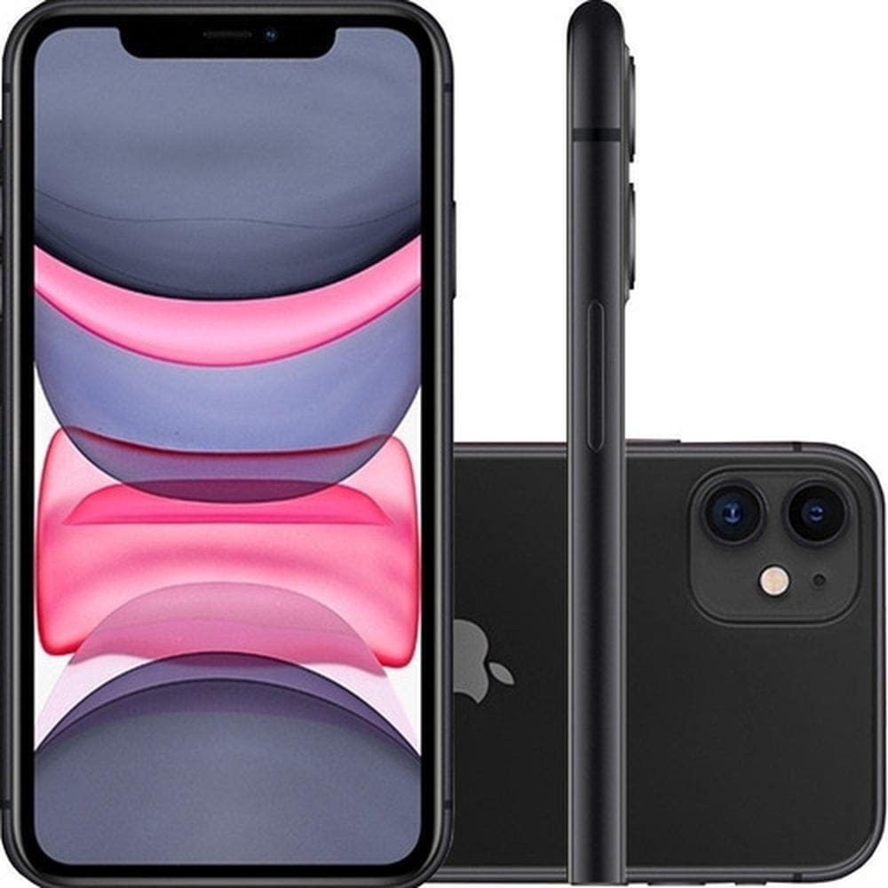Usado: Iphone 11 64 GB Preto | Casas Bahia
