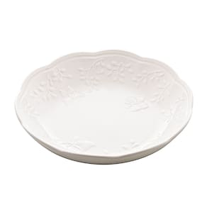 Prato Fundo de Porcelana New Bone Butterfly Flower 21cm - Lyor