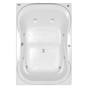 Banheira Hidromassagem Astra Due Maggiore Luxo 180cmx120cmx44cm - 04 Jatos Acrílico P2 Sem Aquecedor 110V