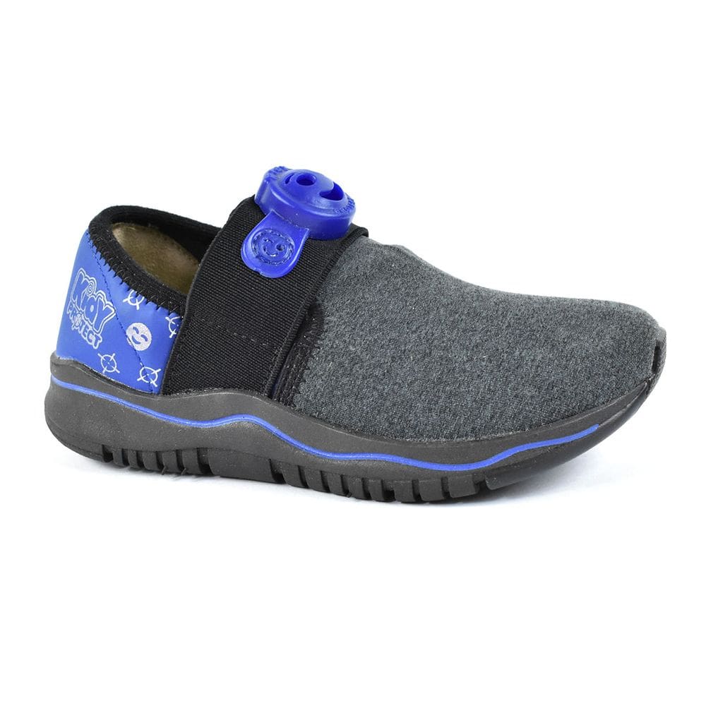 Tênis Kidy Protect Infantil Preto Azul Royal