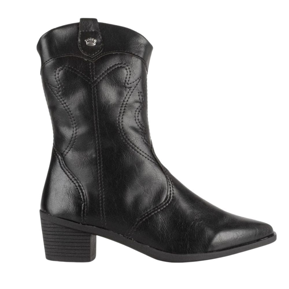Bota Pink Cats Country Infantil Preta