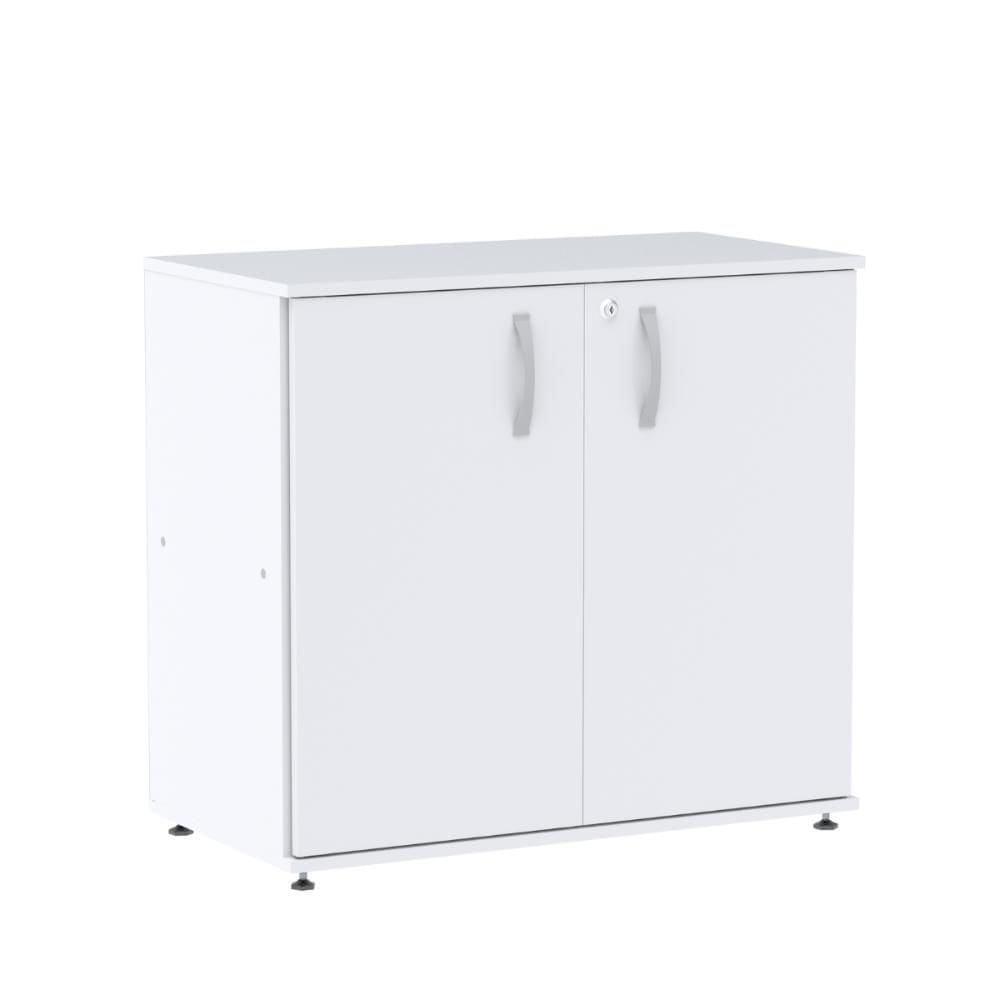Armario Baixo Maxxi 2 Portas 68X89x38cm Branco - Pandin