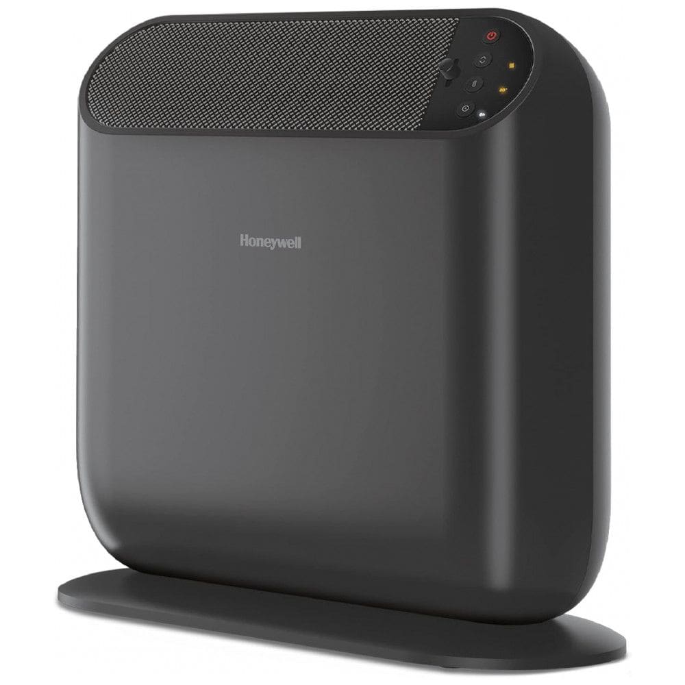Aquecedor Elétrico de Cerâmica ThermaWave com 2 Níveis de Potência e Termostato Ajustável, 110V 2000W, HONEYWELL HCE870B, Preto