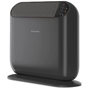 Aquecedor Elétrico de Cerâmica ThermaWave com 2 Níveis de Potência e Termostato Ajustável, 110V 2000W, HONEYWELL HCE870B, Preto