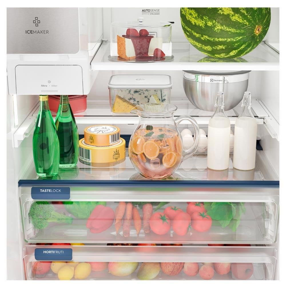 Refrigerador French Door Pro Series Electrolux | Casas Bahia
