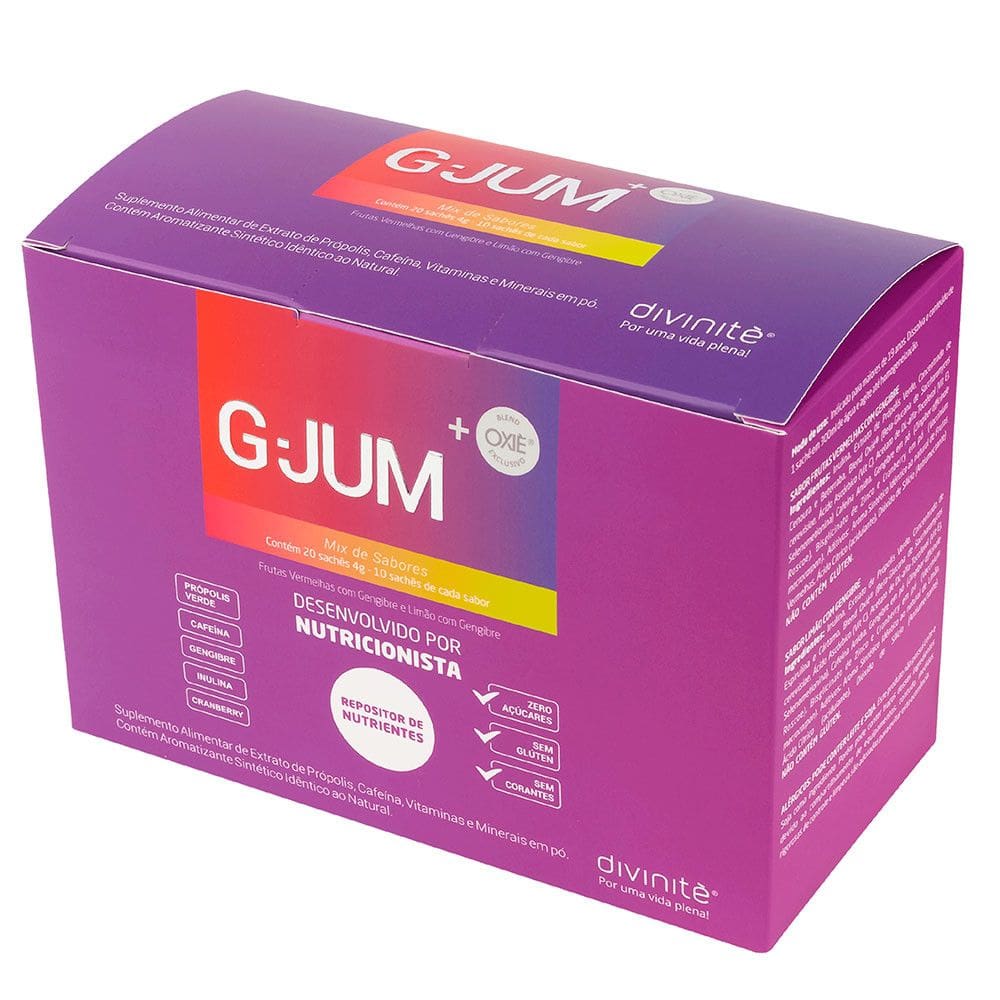 G-Jum Caixa com 20 Saches Mix Divinitè