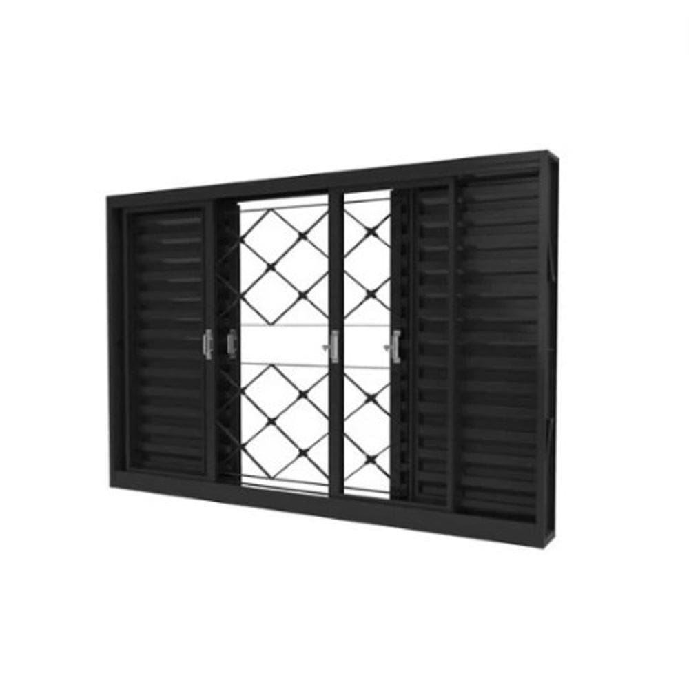 Veneziana Xadrez 100X100cm Vitralfer