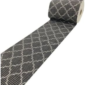 Tapete Tropical Arabe Preto 43Cm X 1M Kapazi