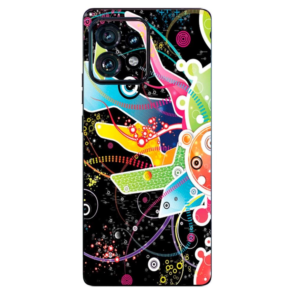 Capa Adesivo Skin058 Verso Para Motorola Edge Plus (2023)