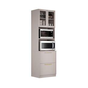 Paneleiro Fendi 3 Portas E 1 Gaveta 2 Fornos Essence