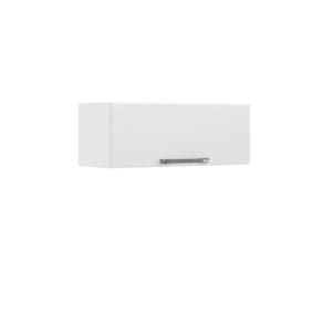 Armário Aéreo De Cozinha Branco 1 Porta Horizontal Florença