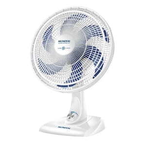 Ventilador de Mesa 40cm 6 Pás Branco Mondial 127V
