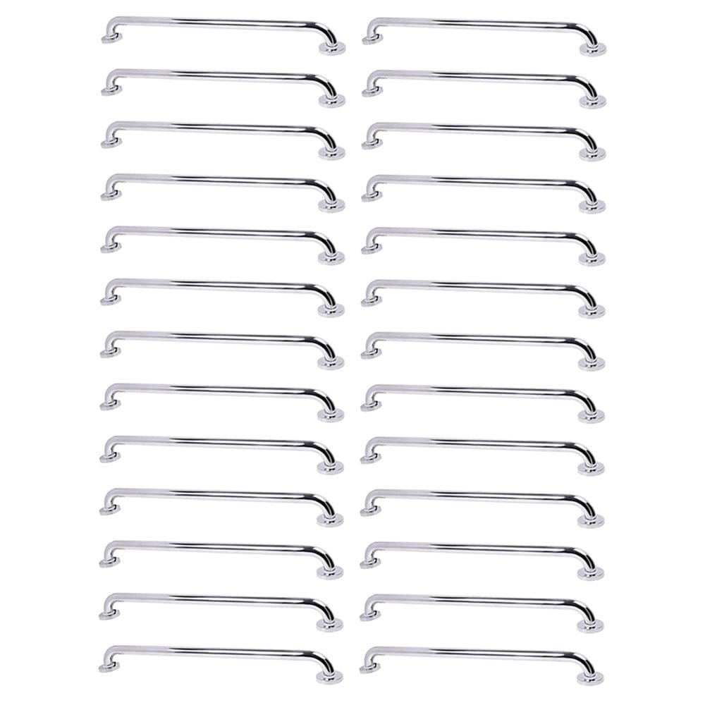 Alça de Apoio Inox Barra 80cm Kit 26 Unidades Cadeirante Idoso Acessibilidade Banheiro Box
