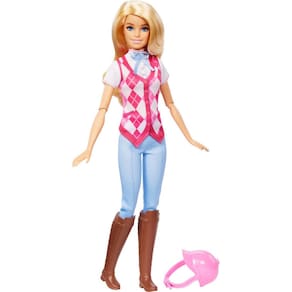 Boneca Barbie Malibu Série Equitação Mattel - HXJ38