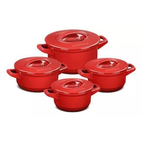 Jogo De Panelas Em Cerâmica Duo+ Com 4 peças Ceraflame Pomodoro
