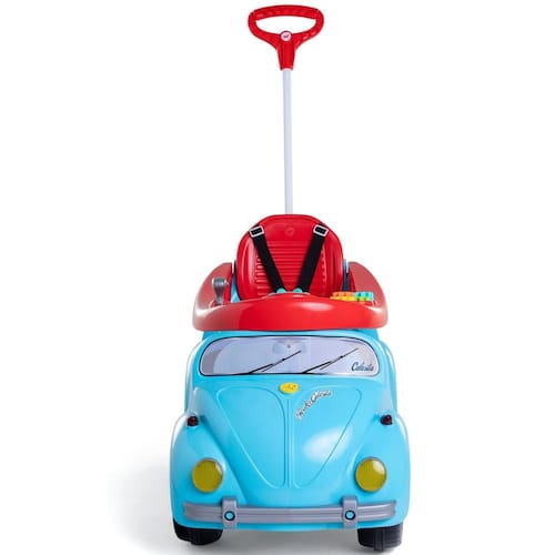 imagem-Mini Veículo Quadriciclo Infantil com Pedal Fouks Azul Calesita