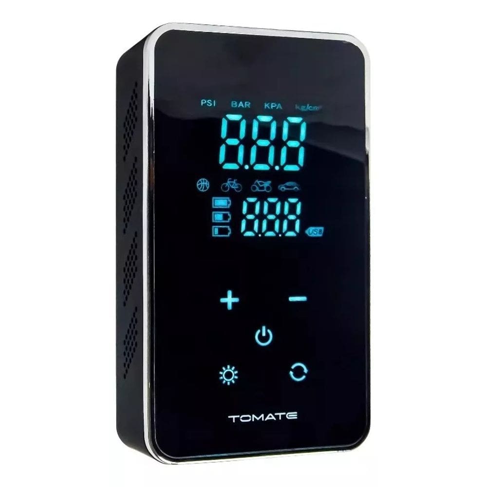 Compressor Bomba de ar Portáti Elétrico Touch Screen 150psi