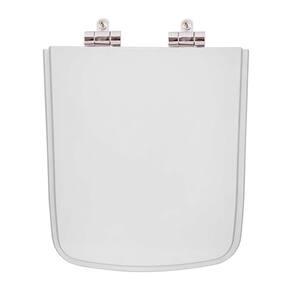 Assento Sanitário Poliester Soft Close Atol Branco para vaso Jacuzzi