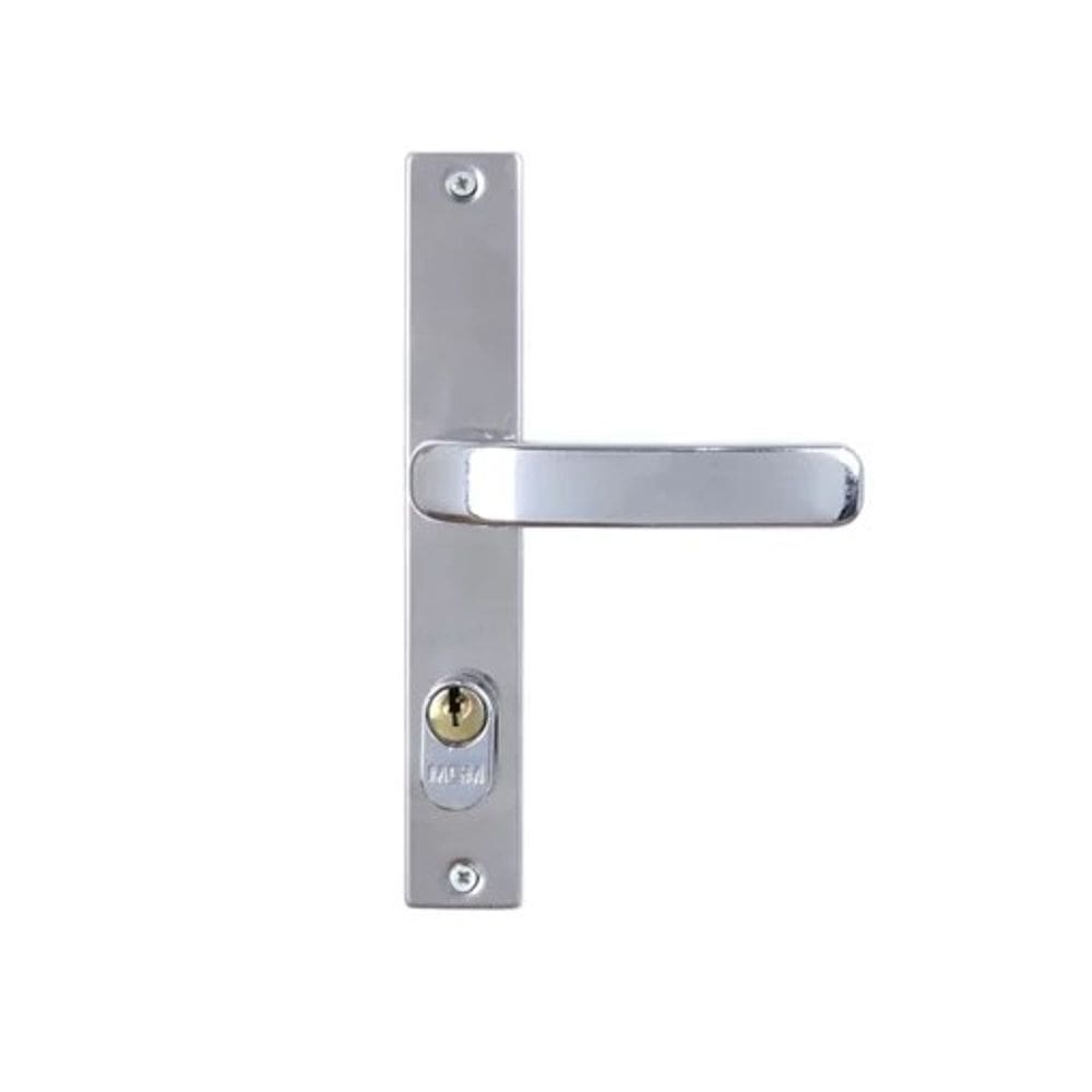 Fechadura Externa Serralheiro Alavanca 21Mm  Cromado Mgm