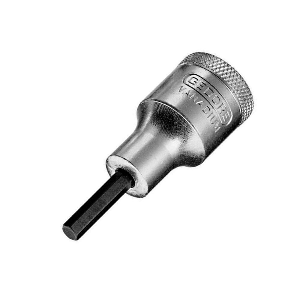Chave Soquete Hexagonal Curta 19mm Encaixe de 1/2" - Gedore 016085