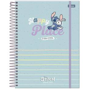Planner 2025 Semanal Esp 80Fls Stitch Happy Place Foroni