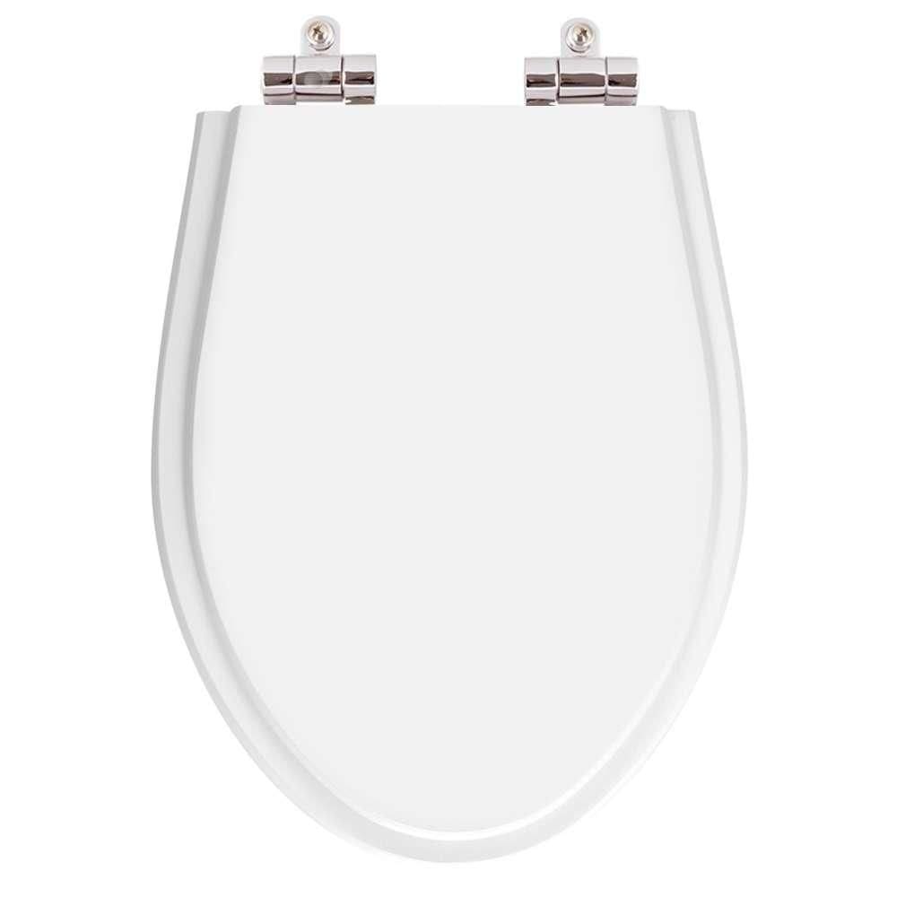Assento Sanitario Com Amortecedor Victoria Branco Para Vaso Ideal Standard