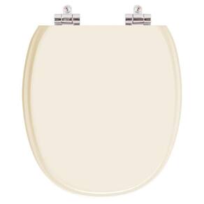 Assento Sanitario Poliester Soft Close Ascot Bone (Bege Claro) para vaso Ideal Standard