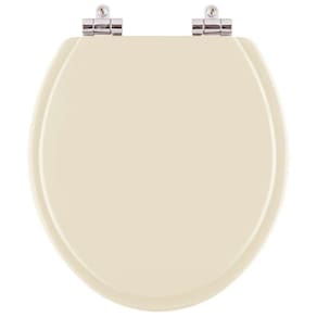 Tampa de Vaso Poliéster Soft Close Izy Creme para vaso Deca