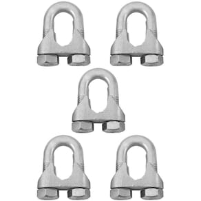 Clips Grampo Cabo De Aço 1`` 1,0010 Com 5 Unidades - Nord