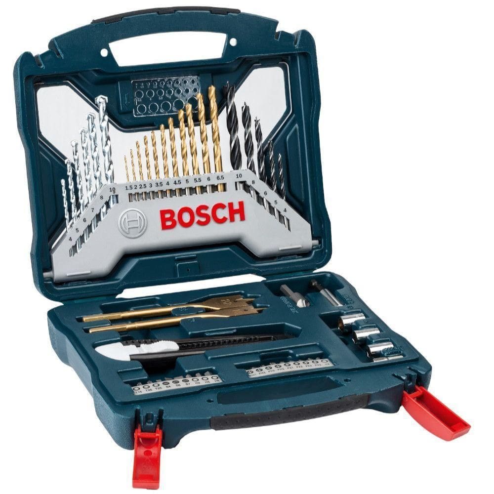 Maleta De Acessórios Bosch Xline 50 Peças