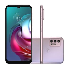 Usado: Motorola Moto G30 128GB White Lilac Bom - Trocafone