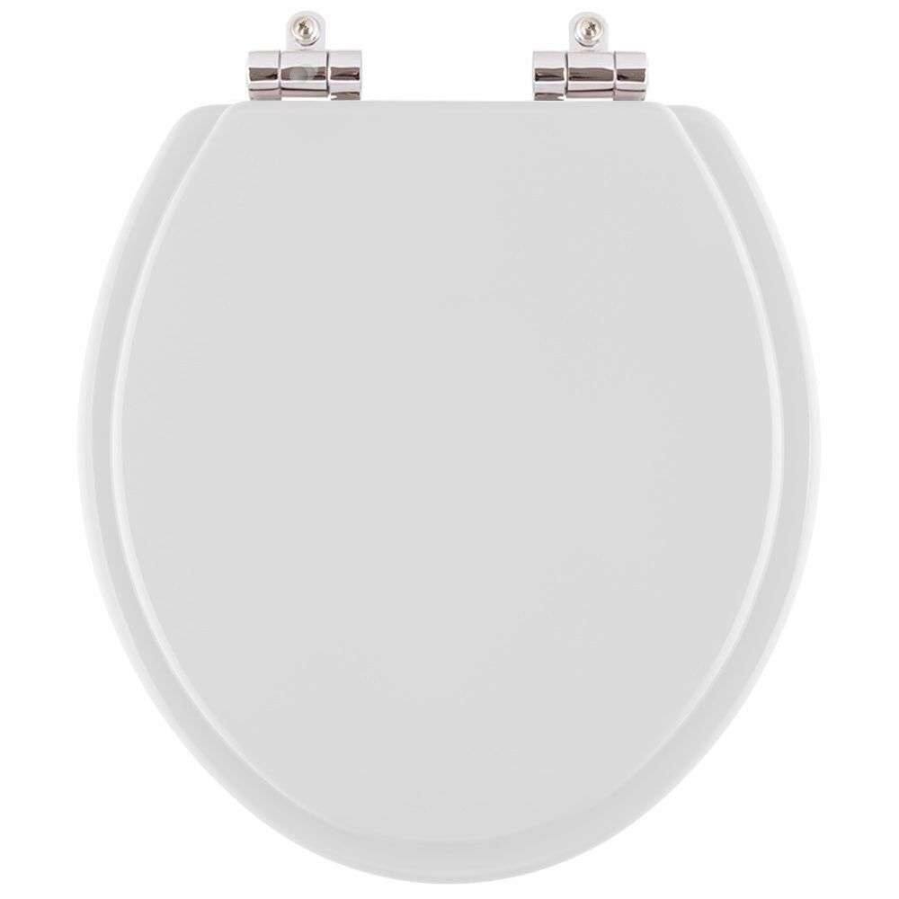 Tampa de Privada Poliéster Soft Close Fiori Cinza Claro para louça Fiori 6lpf