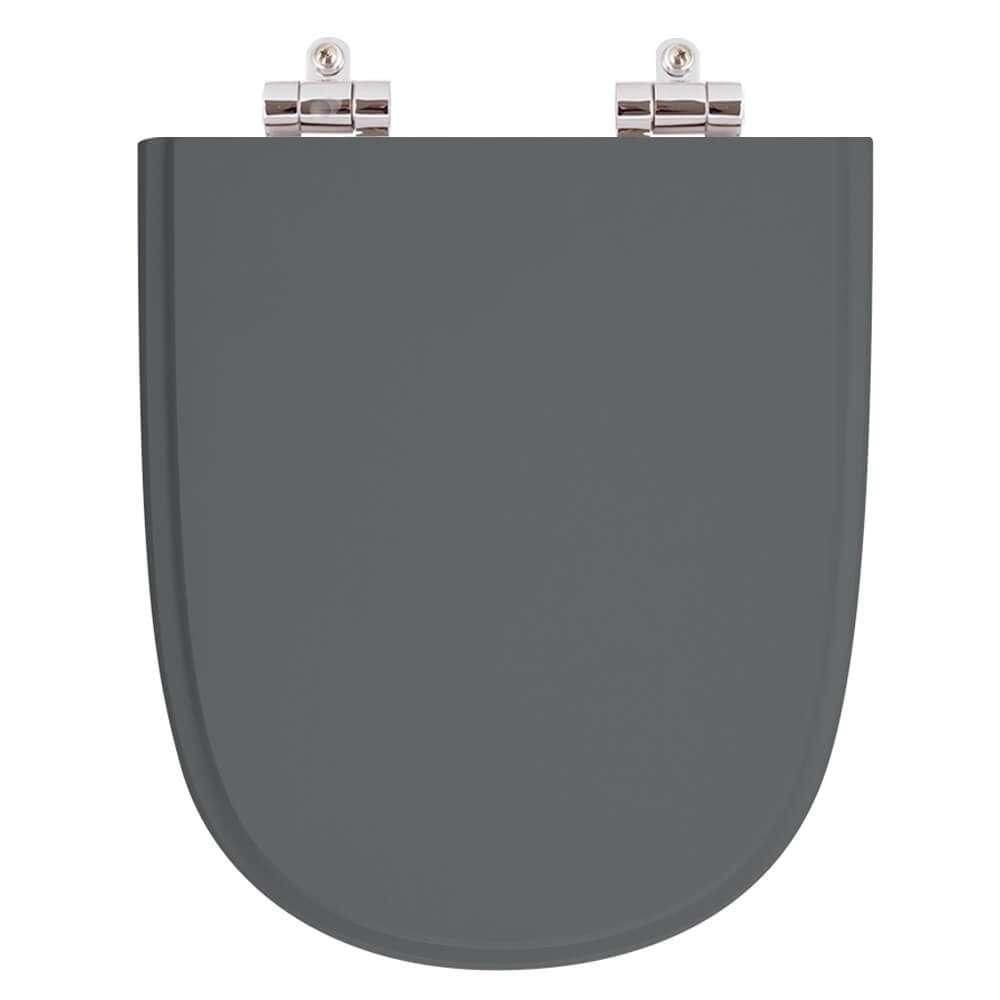 Assento Sanitário Soft Close Ezedra Quartzo (Cinza Claro) para vaso Ideal Standard
