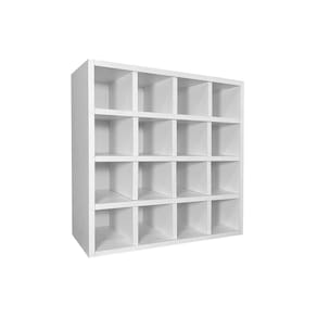 Porta Toalha Nicho Toalheiro 16 Lugares 52x52cm Sam Branco M12 - D`Rossi