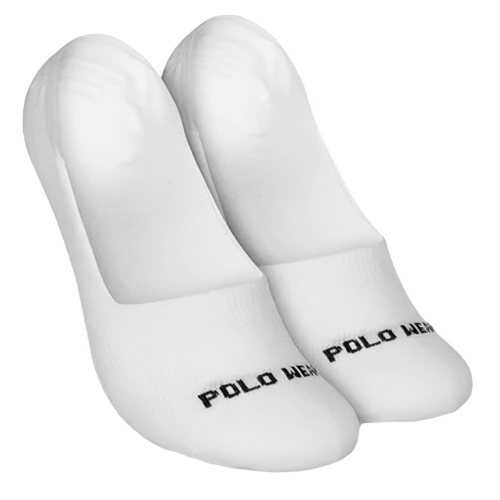 Kit Meia 3 Pares Sapatilha Feminina Em Algodão Casual Polo Wear 004pwwz