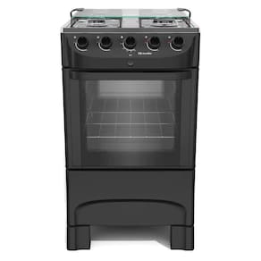 Fogão Mueller 4 Bocas Preto Fosco MFI4BB Bivolt