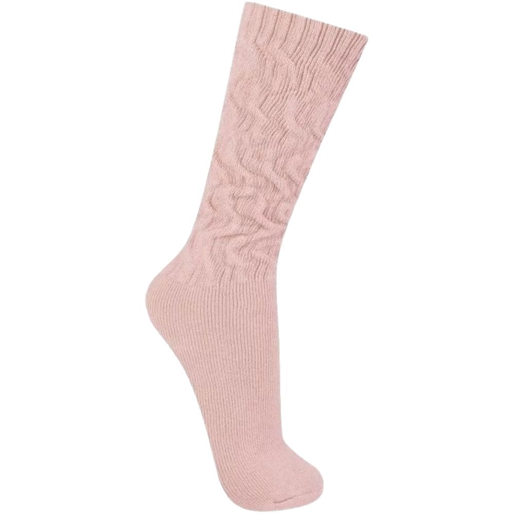 Meia Feminina Para Academia Casual Cano Longo Punho Canelado Trifil T07048