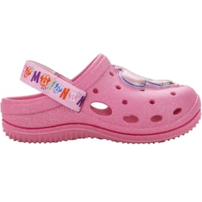 Babuche Infantil Menina Casual Dia a Dia Escola com Brilho Disney Moments Grendene Kids 23025