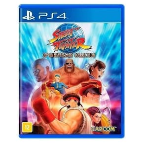 jogo Street Fighter 30th Anniversary Collection PS4 europeu